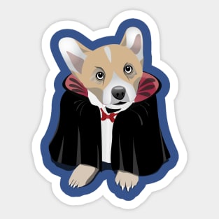 Corgi Cula Sticker